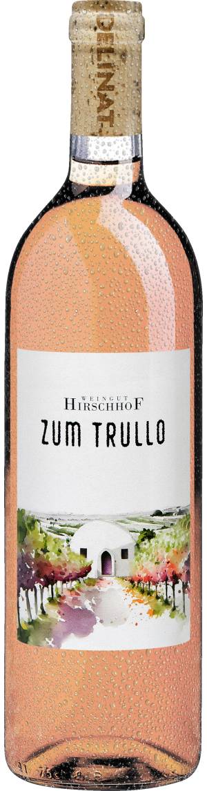 Hirschhof Rosé - Zum Trullo Qualitätswein Rheinhessen 2023, Bio Rosé, Biowein