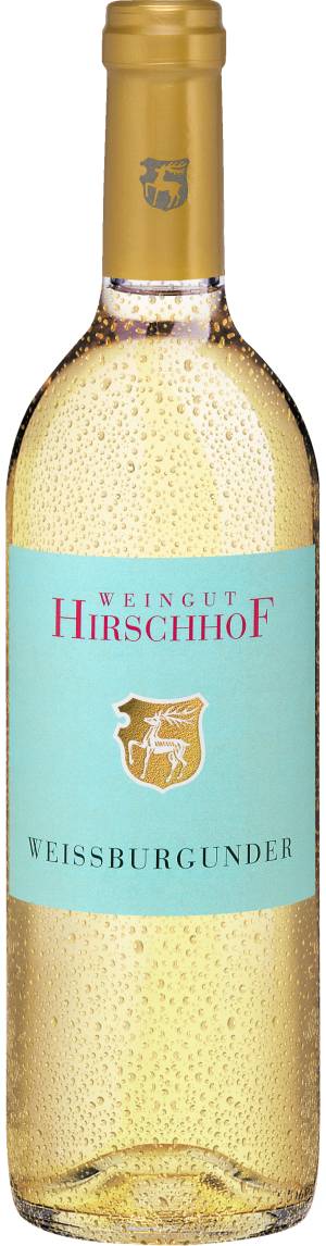 Hirschhof Weissburgunder Qualitätswein Rheinhessen 2023, Bio Weisswein, Biowein